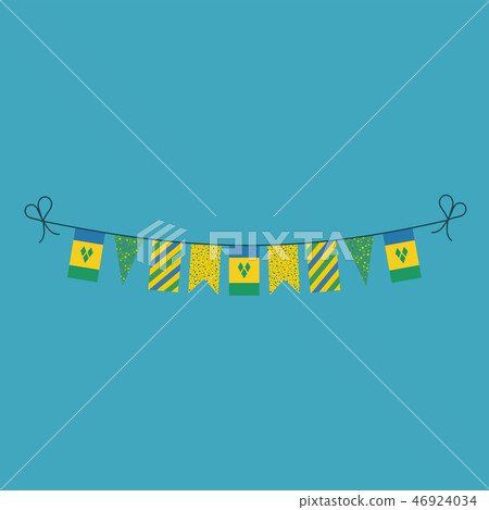 Decorations flags Saint Vincent and the Grenadines Decorations flags Saint Vincent and the Grenadines 46924034