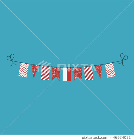 Decorations bunting flags Singapore national day Decorations bunting flags Singapore national day 46924051