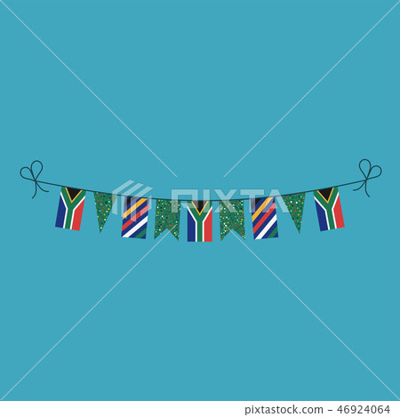 Decorations bunting flags of South Africa Decorations bunting flags of South Africa 46924064