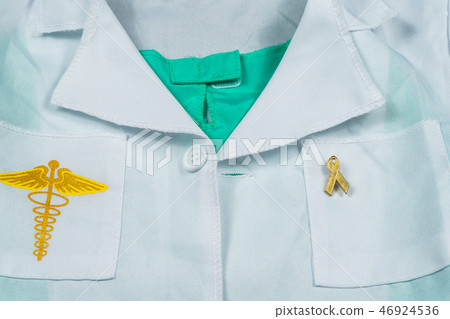 World Cancer Day Concept.World cancer day pin badge 46924536