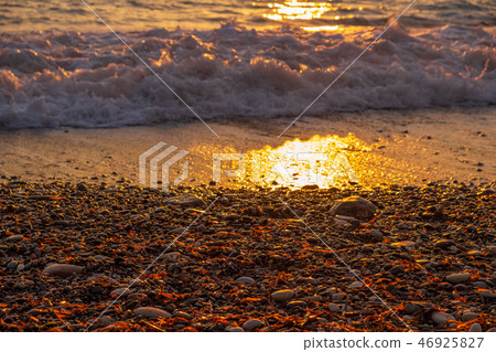 Beach around Petra tou Romiou Aphrodite birthplace Beach around Petra tou Romiou Aphrodite birthplace 46925827