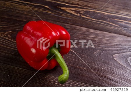 Red bell pepper. Red bell pepper. 46927229