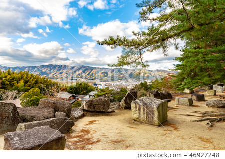 從伊賀上野城堡看到的街道 46927248