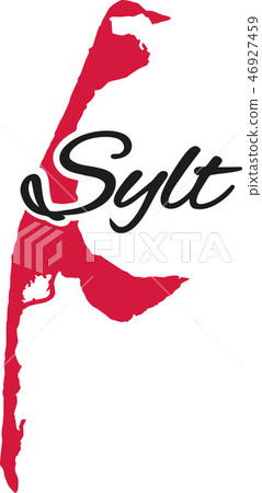 Sylt island map 46927459
