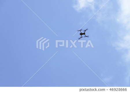 Drone blue sky Drone blue sky 46928666
