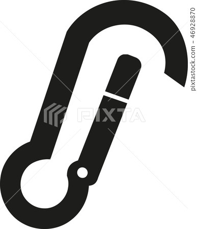 Carabiner open icon 46928870