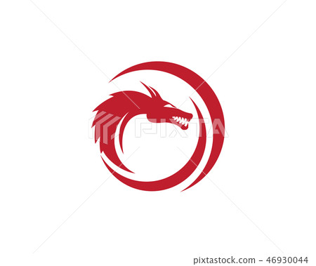 Dragonfly illustration icon 46930044