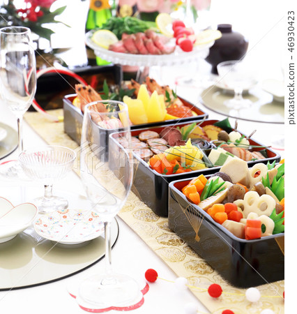 New Year dishes New Year dishes 46930423