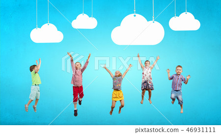 Happy careless childhood Happy careless childhood 46931111