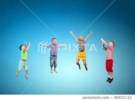 Happy careless childhood 46931112