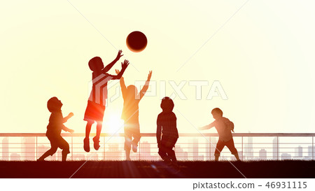 Happy careless childhood Happy careless childhood 46931115