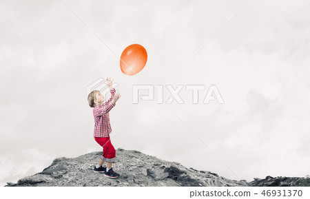 Careless happy child Careless happy child 46931370