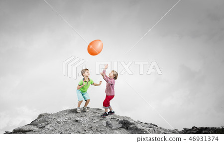 Careless happy child Careless happy child 46931374