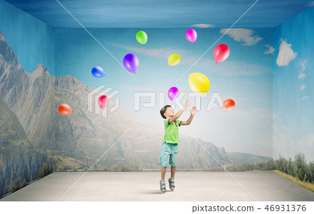 Careless happy child Careless happy child 46931376