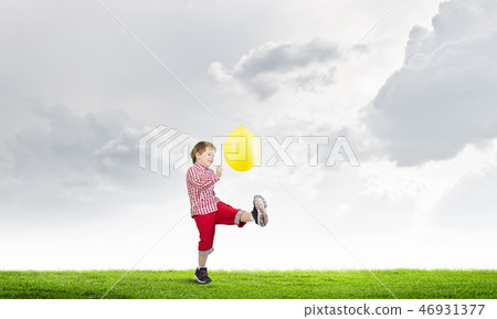 Careless happy child Careless happy child 46931377