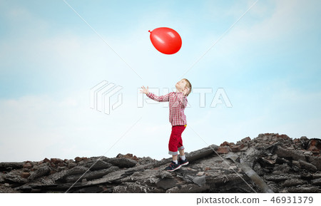 Careless happy child Careless happy child 46931379