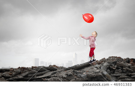 Careless happy child Careless happy child 46931383