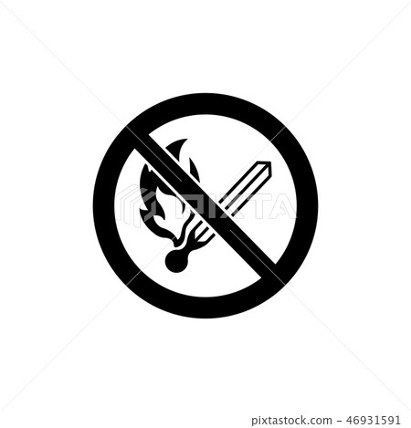Forbidden Mark Illustration / No Fire 46931591