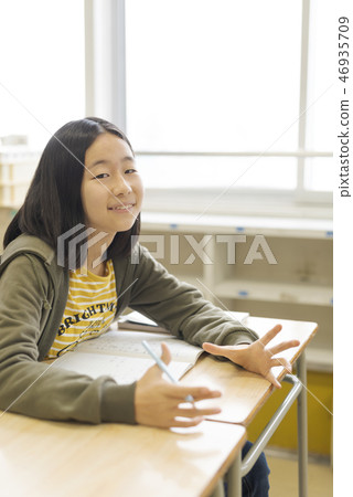 學習小學圖像的孩子 46935709