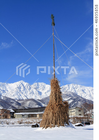 1月在白馬村 1月在白馬村 46935858