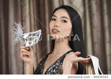 New Year costume party guest 46936562