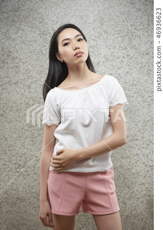Attractive Asian model Attractive Asian model 46936623
