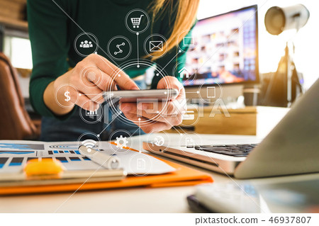 Online Shopping payments concept. Online Shopping payments concept. 46937807