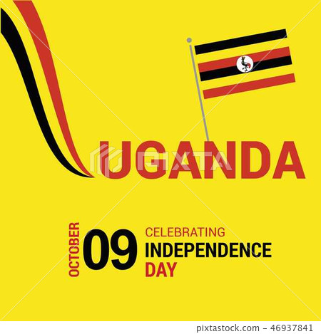 Vector 9th October Uganda Independence Day 46937841