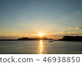 Small Value Island (Nagasaki Prefecture)-Sunset from the bridge to Kuroshima Island 46938850
