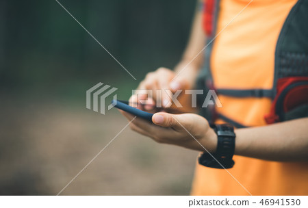 using smartphone for navigation in forest using smartphone for navigation in forest 46941530