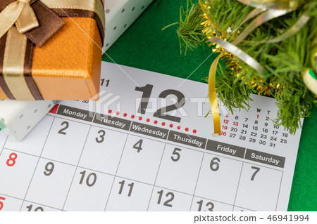 Calendar december image christmas 46941994