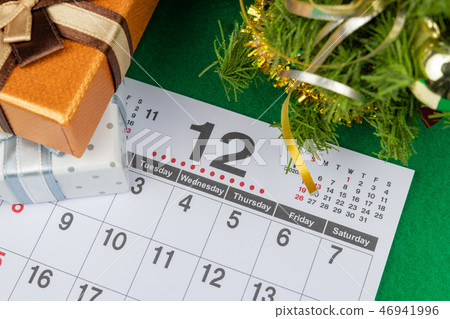 Calendar december image christmas Calendar december image christmas 46941996