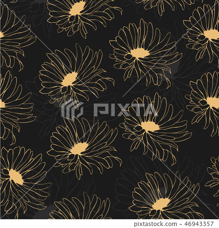 Seamless floral pattern. Women's day background 46943357