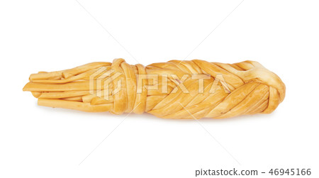 Smoked braided cheese Smoked braided cheese 46945166