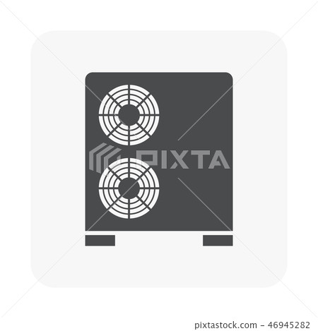 Air compressor icon 46945282