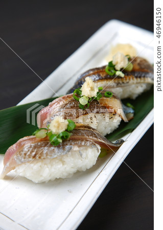 Broiled autumn sweet sushi 46946150