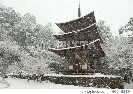 Snow Lake East Miyama Saimyoji Temple 46948219
