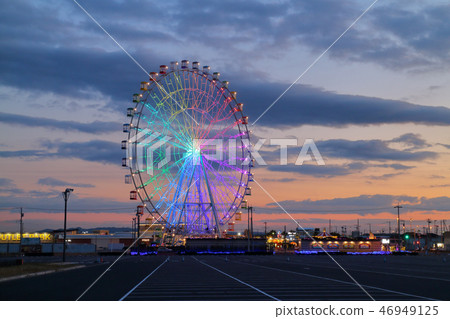 Ferris wheel of Kisarazu Kaneda 46949125