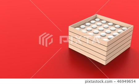 飛蛾質量權利紅色背景 46949654