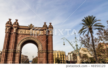 Arc de Triomf Barcelona Spain Europe 46950120