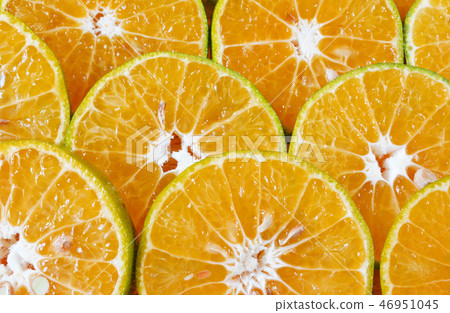 macro of orange isolated on background macro of orange isolated on background 46951045
