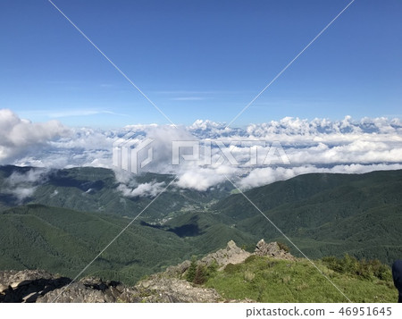The sea of clouds in the Migahara plateau 46951645