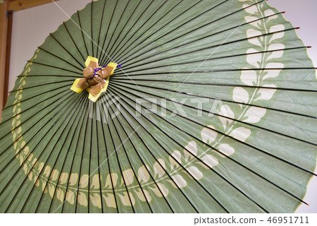Traditional Japanese umbrella Kano's snake eyes Traditional Japanese umbrella Kano's snake eyes 46951711