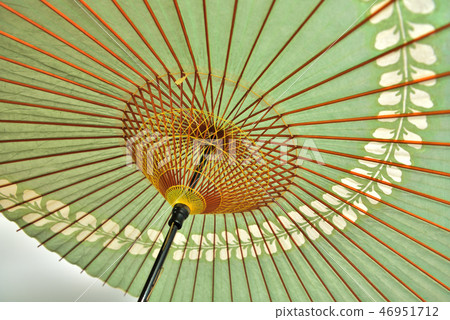 Traditional Japanese umbrella Kano's snake eyes Traditional Japanese umbrella Kano's snake eyes 46951712