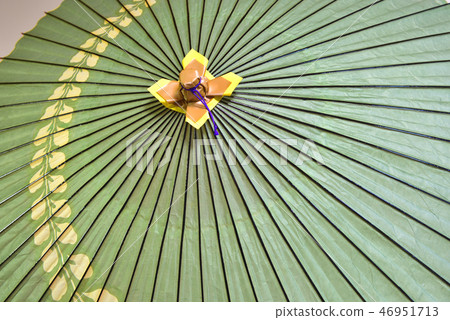 Traditional Japanese umbrella Kano's snake eyes Traditional Japanese umbrella Kano's snake eyes 46951713