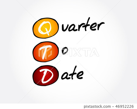 QTD - Quarter To Date acronym 46952226