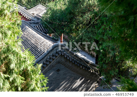 Xiangshan Park, Beijing, China, China, Zhaoguang District, Fragrant Hill Beijing Roof, Chinese Architecture Xiangshan Park, Beijing, China, China, Zhaoguang District, Fragrant Hill Beijing Roof, Chinese Architecture 46953749