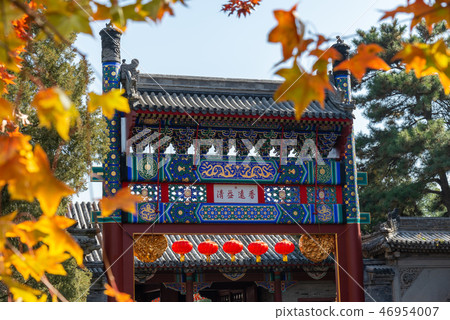 中國北京香山公園 中国観光スポット Autumn of Fragrant Hill Beijing 中國北京香山公園 中国観光スポット Autumn of Fragrant Hill Beijing 46954007