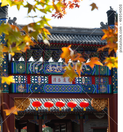 中國北京香山公園 中国観光スポット Autumn of Fragrant Hill Beijing 46954008
