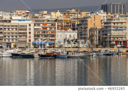 Athens. Port Piraeus. Athens. Port Piraeus. 46955265